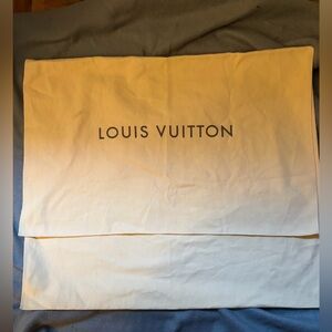 XL Louis Vuitton LV dust bag Dustbag Square Shape 24x21 (for your onthego)